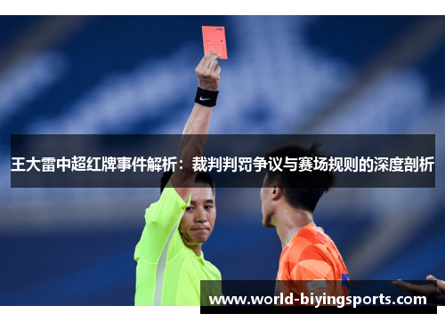 王大雷中超红牌事件解析：裁判判罚争议与赛场规则的深度剖析